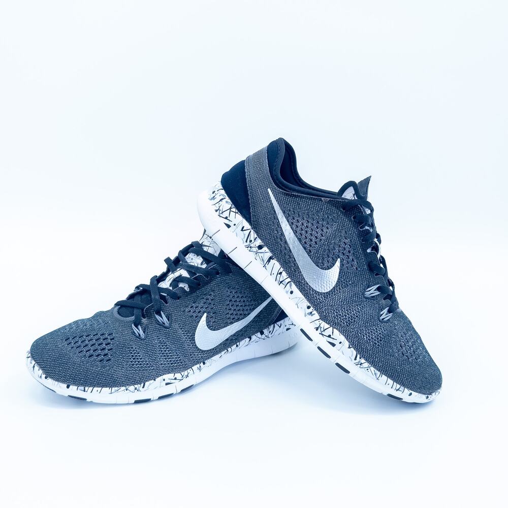 Nike Free 5.0 Flyknit Gray Training Shoes- Women's Size 8 - Picture 5 of 8